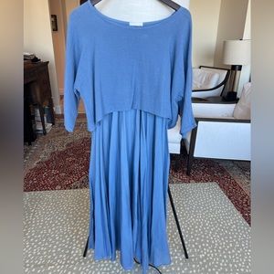 Italian sun dress with matching sweater